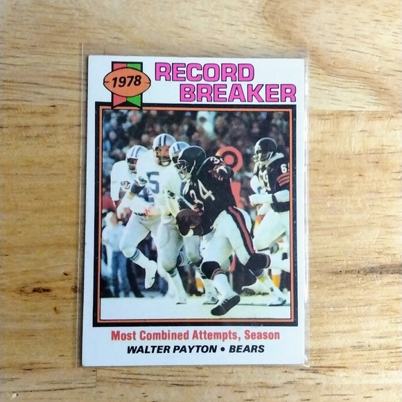 1979 Topps Walter Payton Record Breaker - Picture 1 of 2